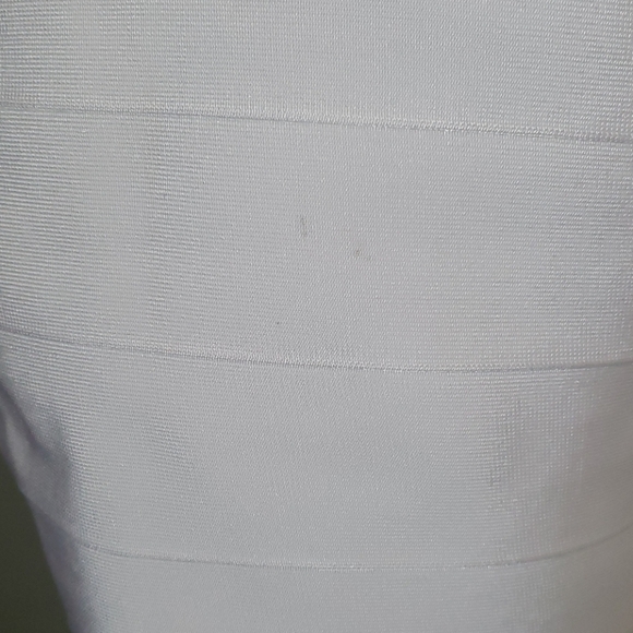 Fashion Nova White “Normandy” Bandage Midi Dress – Size M - Picture 4 of 7